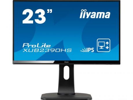 Монитор 23" iiYama ProLite XUB2390HS-B1 черный AH-IPS 1920x1080 250 cd/m^2 5 ms Аудио DVI HDMI VGA