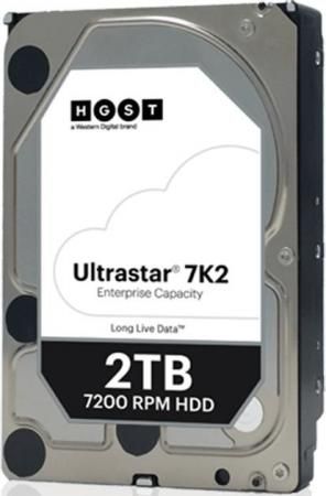 Жесткий диск 3.5" 2 Tb 7200rpm 128Mb cache HGST Ultrastar 7K2 SATA III 6 Gb/s 1W10002