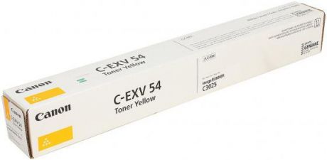 Тонер Canon C-EXV54Y для imageRUNNER C3025i желтый 8500стр 1397C002