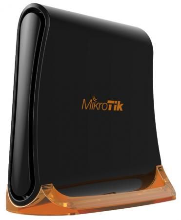 Беспроводной маршрутизатор MikroTik hAP Mini 802.11bgn 300Mbps 2.4 ГГц 2xLAN черный RB931-2nD