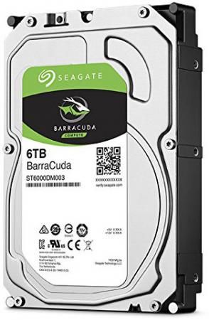 Жесткий диск 3.5" 6 Tb 5400rpm 256Mb cache Seagate Barracuda SATAIII ST6000DM003