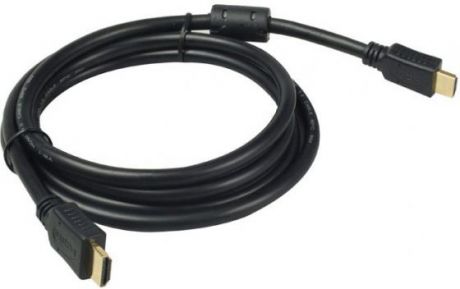 Кабель HDMI 1.8м Sven SV-015473 круглый черный