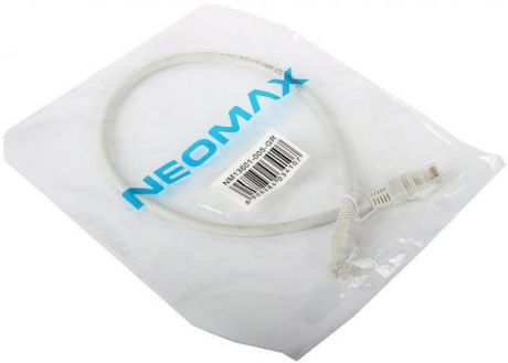 NEOMAX (NM13601-005) Шнур коммут. UTP 0.5м., гибкий, Категория 6