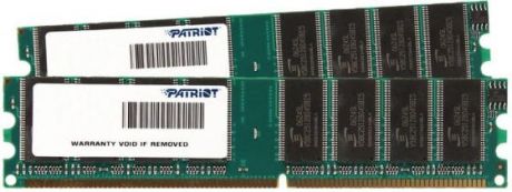 Оперативная память 4Gb (2x2Gb) PC2-6400 800MHz DDR2 DIMM CL6 Patriot PSD24G800K