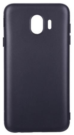 Чехол защитный BoraSCO Mate для Samsung Galaxy J4, черный матовый