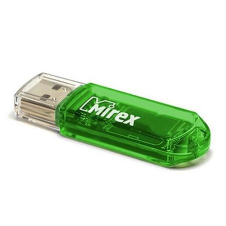 Флеш накопитель 8GB Mirex Elf, USB 2.0, Зеленый 13600-FMUGRE08