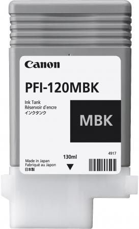 Картридж струйный Canon PFI-120 MBK 2884C001 черный матовый для Canon ТМ-серия
