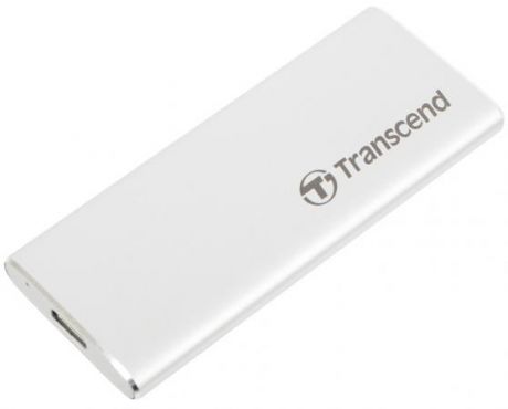 Комплект с корпусом для установки SSD Transcend TS-CM42S, M.2, USB 3.1, Enclosure Kit, Серебристый