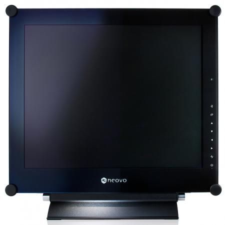 Монитор 17" Neovo X-17E черный TN 1280x1024 250 cd/m^2 3 ms VGA DVI HDMI DisplayPort Аудио X-17E BLACK