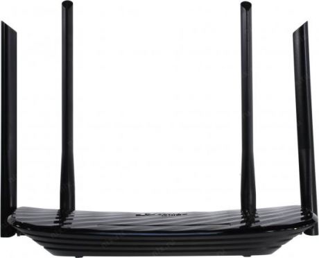 Wi-Fi роутер TP-LINK Archer A6 802.11abgnac 1317Mbps 2.4 ГГц 5 ГГц 4xLAN черный