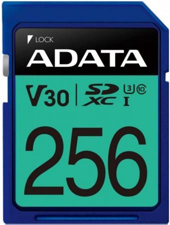 Флеш карта SD 256GB A-DATA Premier Pro SDXC Class 10 UHS-I U3 V30S 95/60 MB/s
