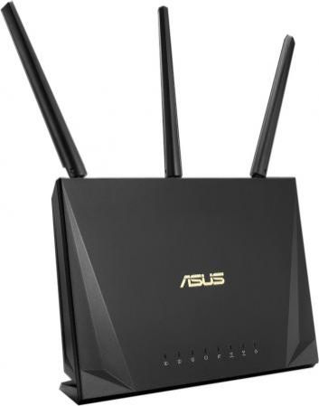 Wi-Fi роутер ASUS RT-AC65P 802.11abgnac 1300Mbps 2.4 ГГц 5 ГГц 4xLAN черный