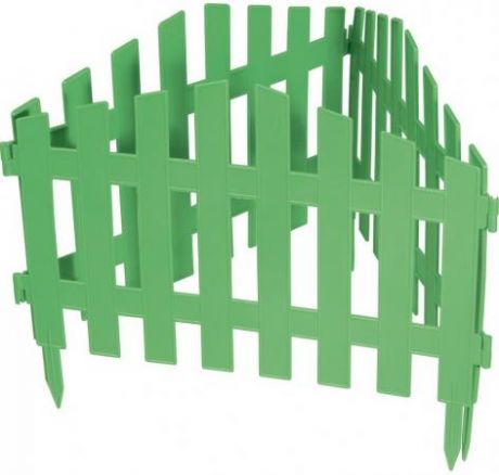 Забор декоративный "Марокко", 28 х 300 см, зеленый, Россия// Palisad