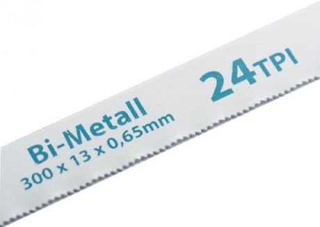 Полотна для ножовки по металлу, 300 мм, 24TPI, BIM, 2 шт.// Gross