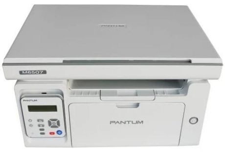 МФУ Pantum M6507 (лазерное, ч.б., копир/принтер/сканер, 22 стр/мин, 1200?1200 dpi, 128Мб RAM, лоток 150 стр, USB, серый корпус)