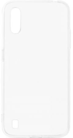Чехол-накладка Samsung Galaxy A01 DF sCase-86 клип-кейс, силикон, прозрачный