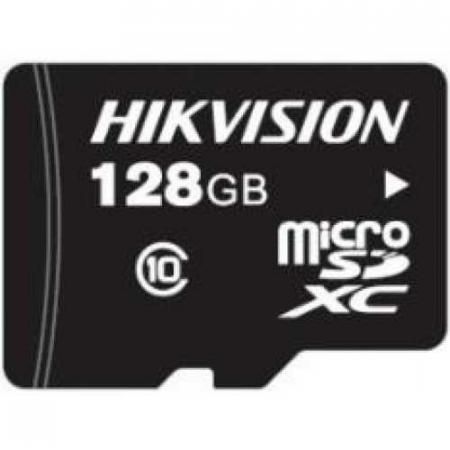 128GB Карта памяти MicroSDXC Hikvision P1 д/видеонаблюдения Class 10 UHS-I V30 eTLC 3000 циклов