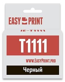 Картридж EasyPrint IE-T1111 для Epson Stylus Photo R270/R290/R390/RX690/TX700, черный, с чипом