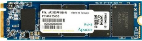 Твердотельный накопитель SSD M.2 256 Gb Apacer AP256GPP3480-R Read 2300Mb/s Write 1200Mb/s 3D NAND TLC