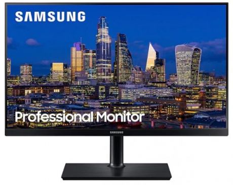 Монитор 27" Samsung F27T850QWI черный IPS 2560x1440 350 cd/m^2 4 ms HDMI DisplayPort Аудио USB LF27T850QWIXCI