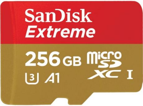 Флеш карта microSD 256GB SanDisk microSDXC Class 10 UHS-I A1 C10 V30 U3 for Nintendo Switch 100MB/s