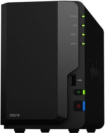 Сетевое хранилище Synology DS218 2x2,5 / 3,5