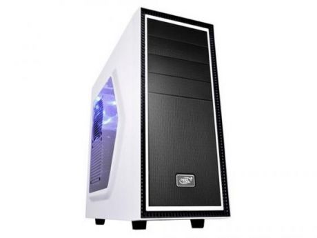 Корпус ATX Deepcool Tesseract SW White Без БП белый