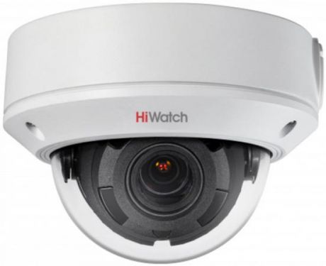 Камера IP Hikvision HiWatch DS-I258 CMOS 1/2.8" 1920 x 1080 H.265+ Н.265 H.264+ H.264 MJPEG RJ45 10M/100M Ethernet PoE белый черный