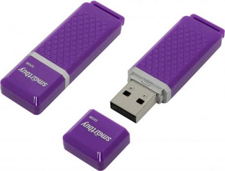 Smartbuy USB Drive 32Gb Quartz series Violet SB32GBQZ-V