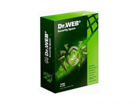 Антивирус Dr.Web Security Space на 12 мес на 2 ПК BHW-B-12M-2-A3