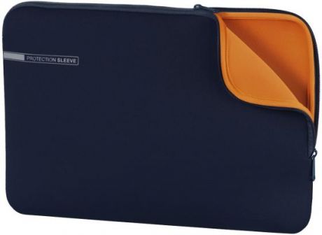 Чехол для ноутбука 13.3" HAMA 00101553 неопрен синий оранжевый