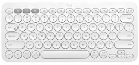 Клавиатура беспроводная Logitech K380 Bluetooth белый