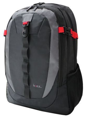 KREZ BP06 multifunctional backpack , classic, 15.6, grey, nylon