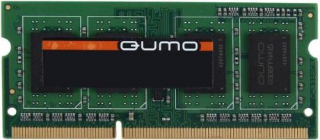 Оперативная память 4Gb (1x4Gb) PC3-12800 1600MHz DDR3 SO-DIMM CL11 QUMO QUM3S-4G1600K11