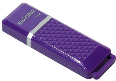 Флешка 16Gb Smart Buy Quartz USB 2.0 фиолетовый SB16GBQZ-V