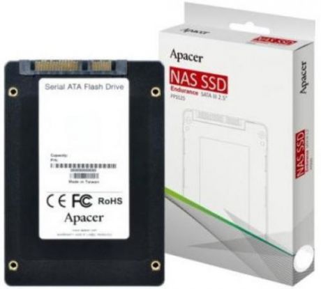 Твердотельный накопитель SSD 2.5" 256 Gb Apacer PPSS25 Read 550Mb/s Write 490Mb/s 3D NAND