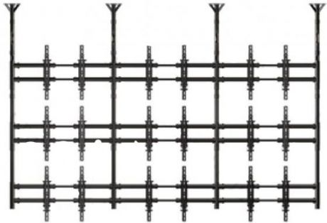 [VWC47] Модуль Wize VWC47 для потолочной видеостены для дисплеев 40"-47", Max VESA 800x600 мм, нагрузка на один модуль 45 кг, черн.