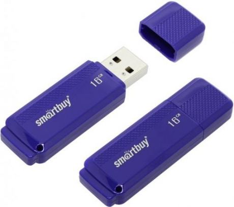 Флешка 16Gb Smart Buy Dock USB 2.0 синий SB16GBDK-B