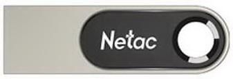 Флеш Диск Netac U278 64Gb <NT03U278N-064G-20PN>, USB2.0, металлическая матовая