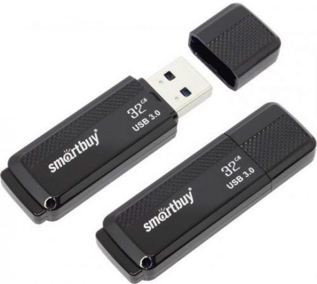 Флешка 32Gb Smart Buy Dock USB 3.0 черный SB32GBDK-K3