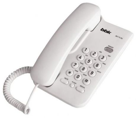 Телефон BBK BKT-74 RU белый