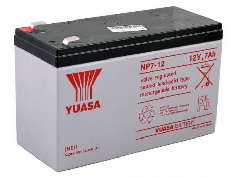 Батарея Yuasa NP7-12 12В/7А