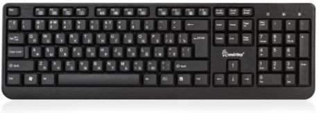 Клавиатура проводная Smart Buy ONE 208 USB черный SBK-208U-K