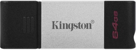 Флешка 64Gb Kingston DT80 USB 3.2 черный