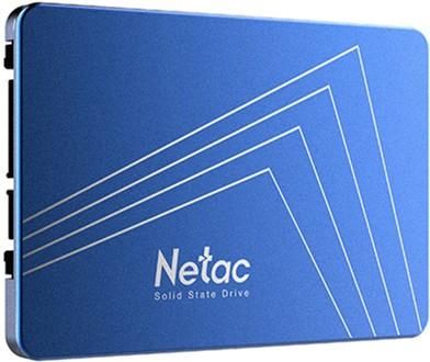 Твердотельный накопитель SSD 2.5" 128 Gb Netac N600S Read 510Mb/s Write 440Mb/s 3D NAND TLC NT01N600S-128G-S3X