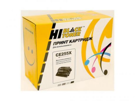 Картридж Hi-Black для HP CE255X LJ P3015 12500стр