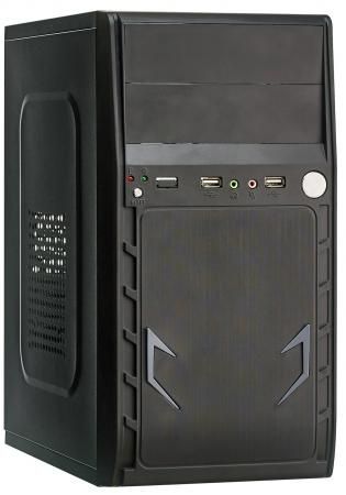 Exegate EX280395RUS Корпус Minitower ExeGate BAA-105 Black, mATX, <без БП>, 2*USB, Audio