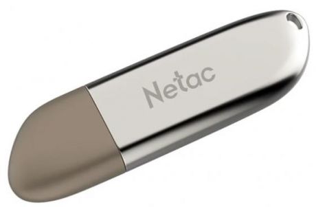 Флеш Диск Netac U352 32Gb <NT03U352N-032G-20PN>, USB2.0, с колпачком, металлическая
