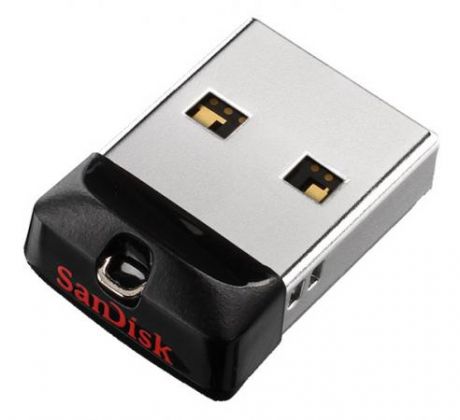 Флешка 16Gb SanDisk Cruzer Fit USB 2.0 черный SDCZ33-016G-G35