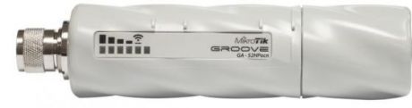 Точка доступа MikroTik GrooveA 52 ac 802.11abgnac 5 ГГц 2.4 ГГц 1xLAN белый RBGrooveGA-52HPacn